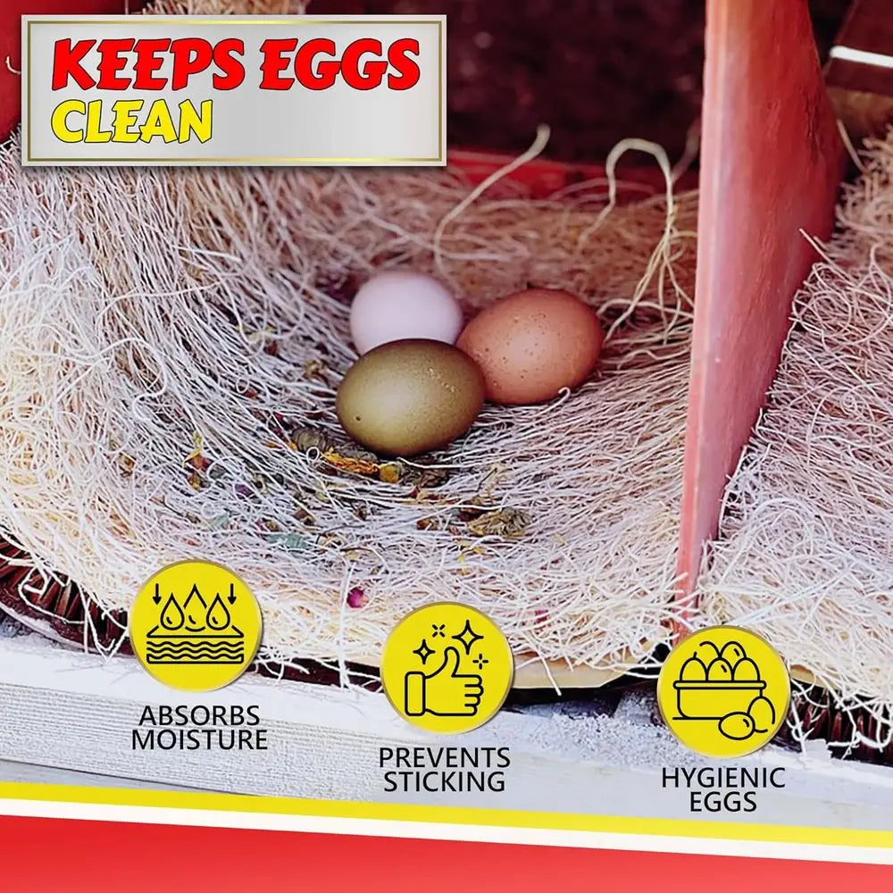 Chicken Nesting Pads With Aromatic Nest Herbs For Laying Eggs