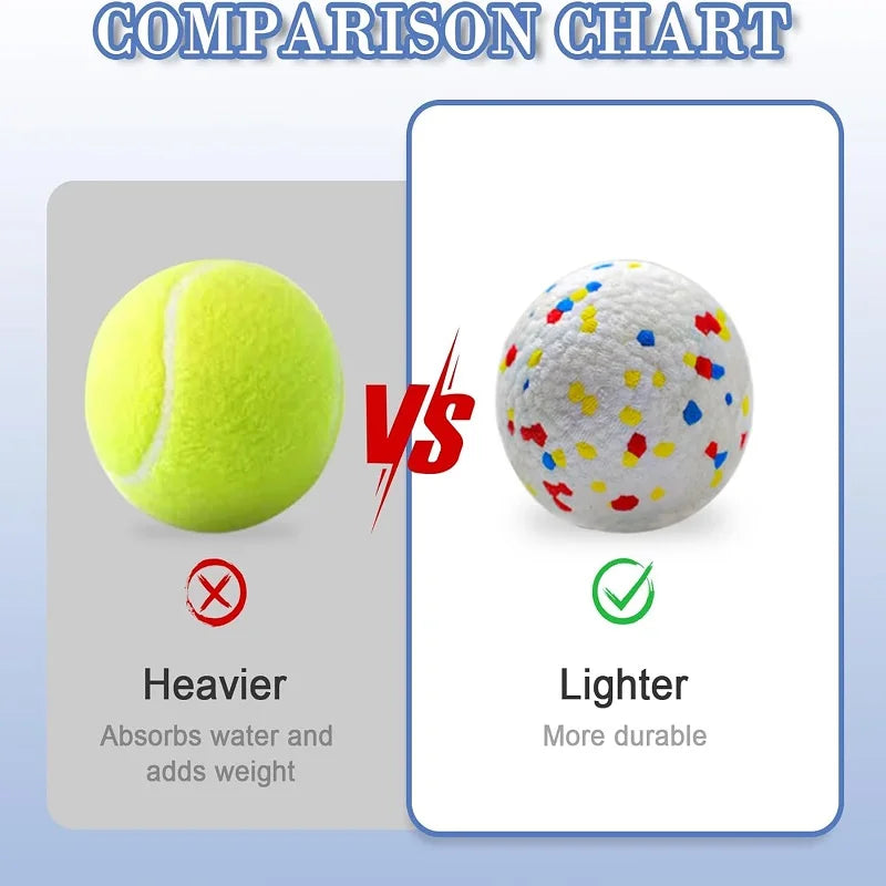 High Elasticity Solid Bite Resistant ETPU Dog Chew Ball Toy
