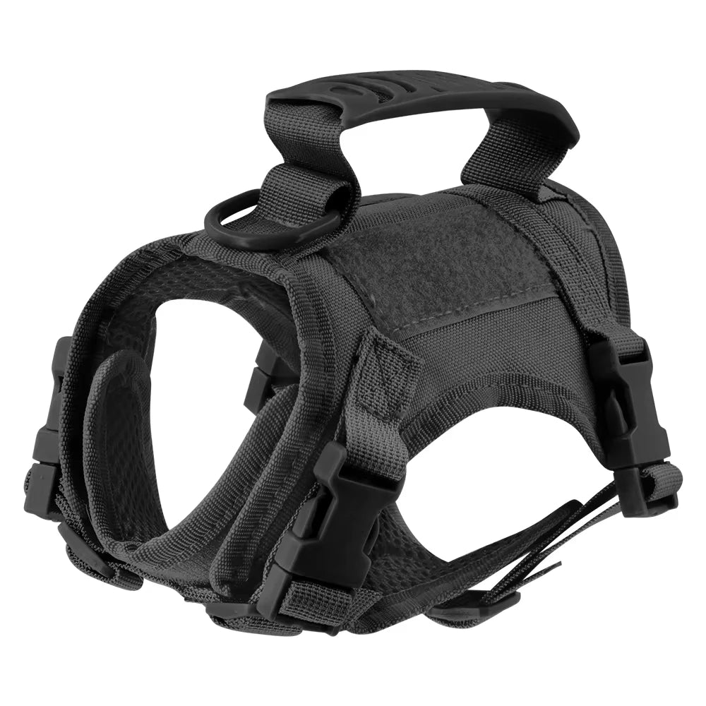 Tactical Cat Harness And Leash Set With Handle For Pets