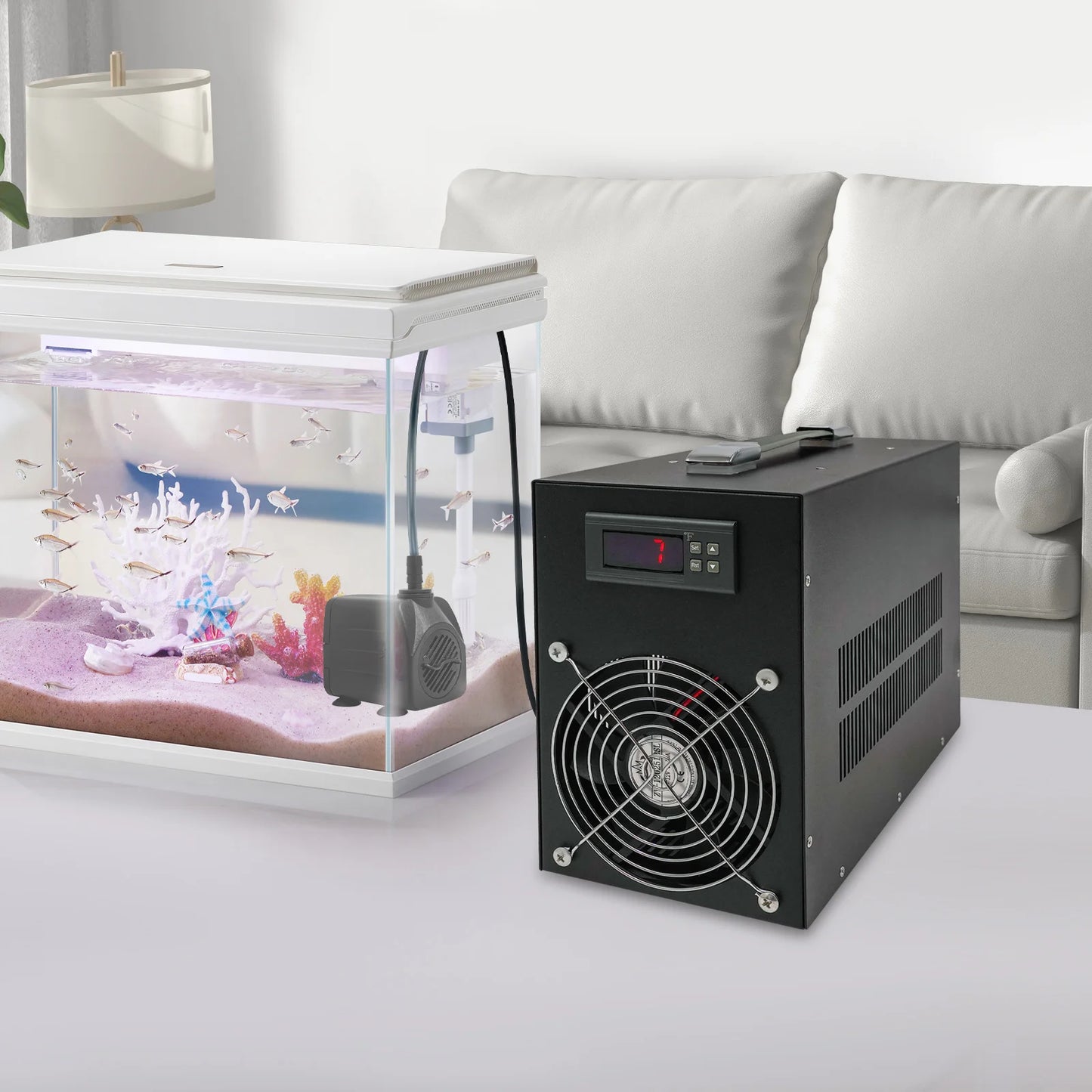 Aquarium Chiller With Digital Display 200W 110V Power