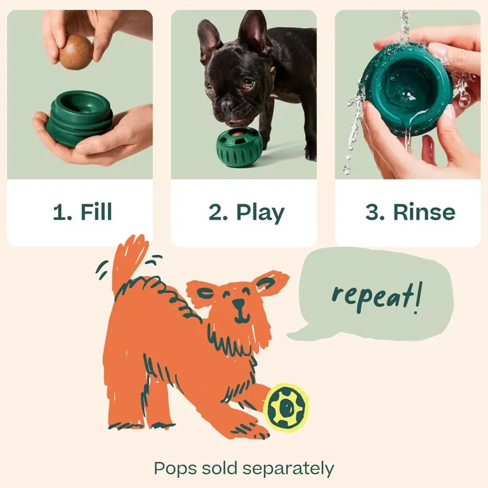 Interactive Dog Ball Toy For LongLasting Fun And Treat Dispenser
