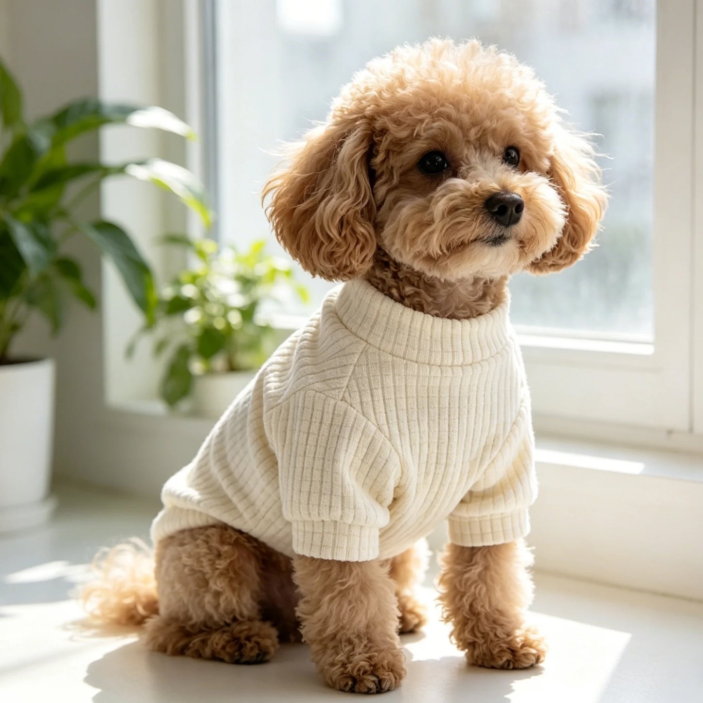Soft Warm Pet Clothing Sweatshirt For Dogs And Cats