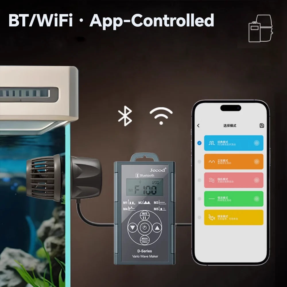Jebao Wavemaker DMP Series Bluetooth App Pump For Aquarium