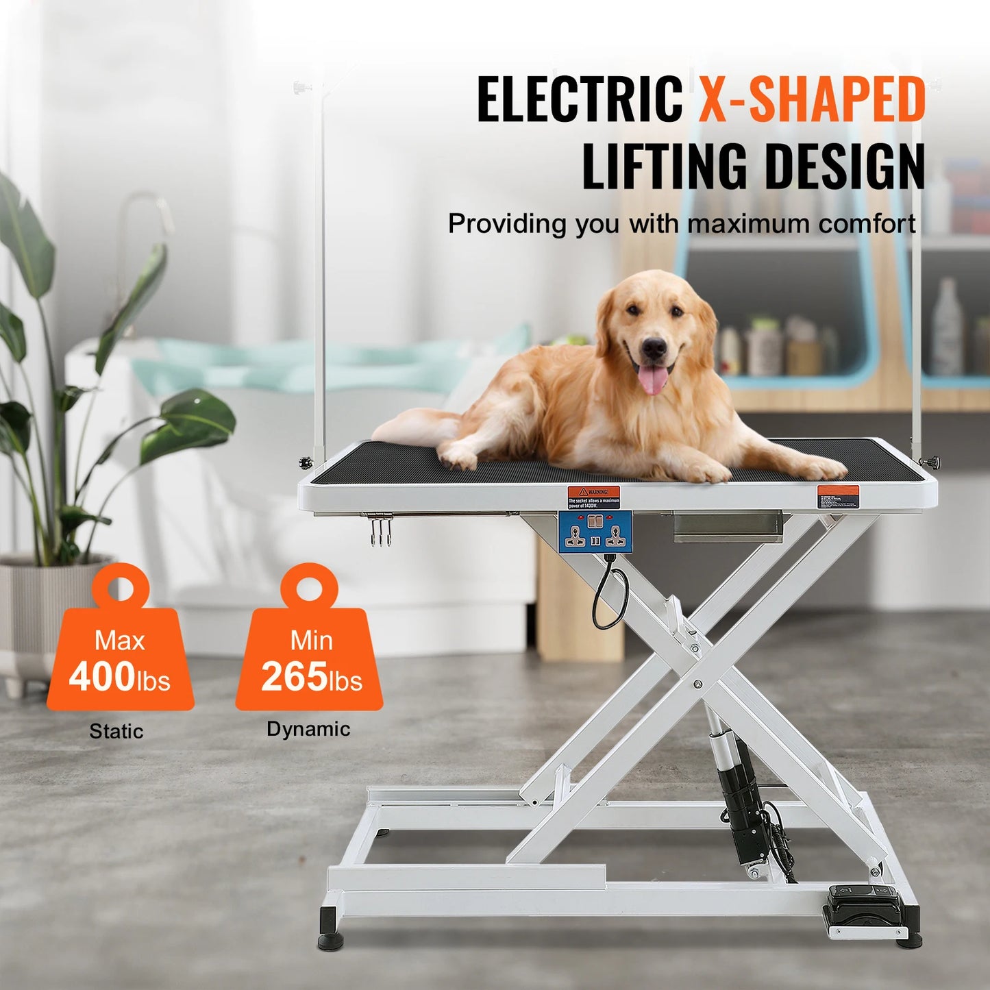 VEVOR Heavy Duty Electric Pet Grooming Table