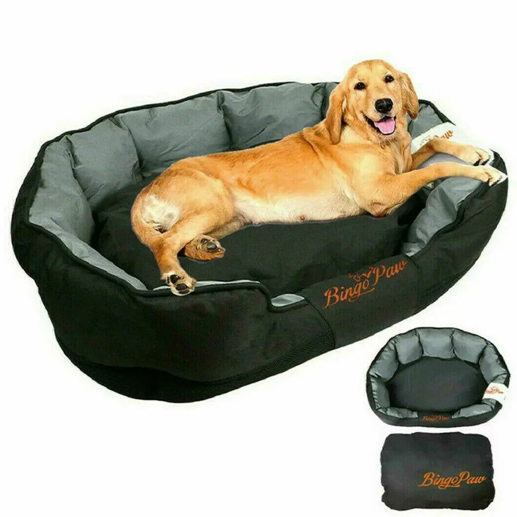Borwart Orthopedic Waterproof Dog Bed Sofa With Washable Removable Cover