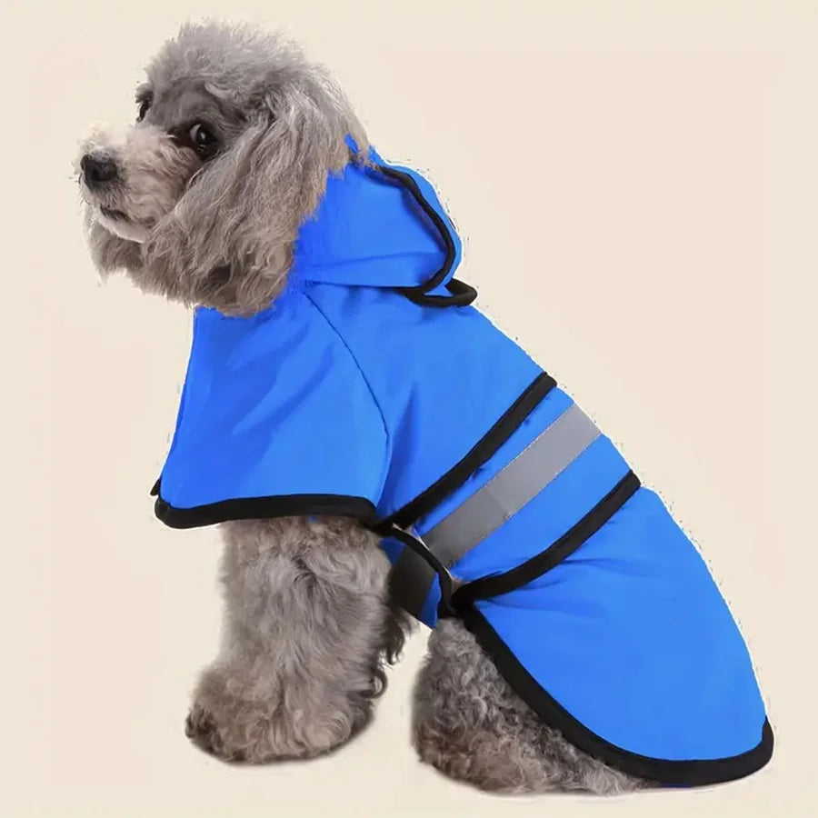 Adjustable Waterproof Dog Raincoat Keeps Your Pet Dry and Comfortable