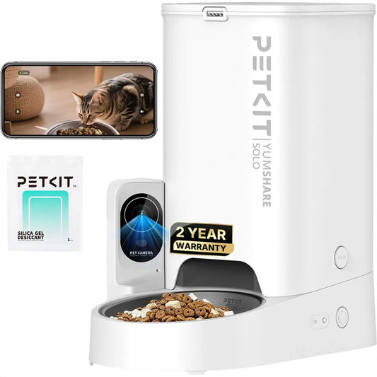 Automatic Cat Feeder With Camera 1080P HD Night Vision