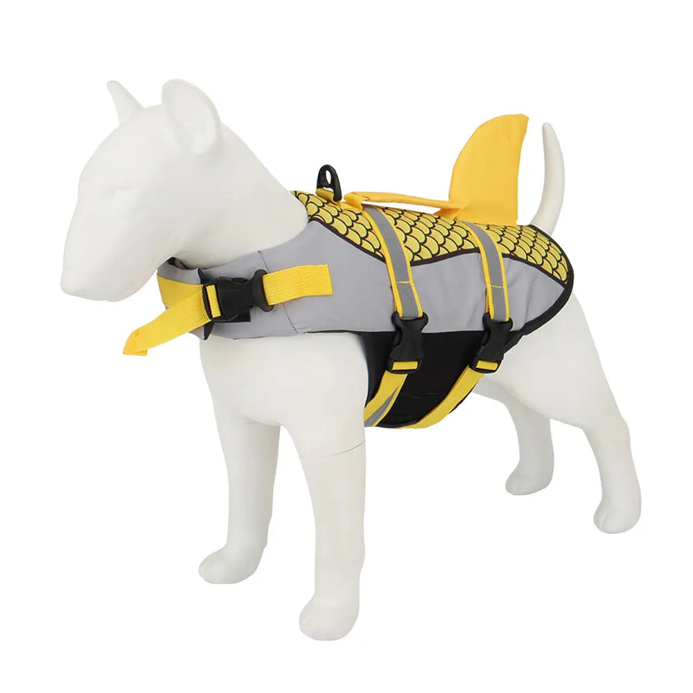 Dog Life Jacket Vest Harness For Swimming Summer Pet Swimwear