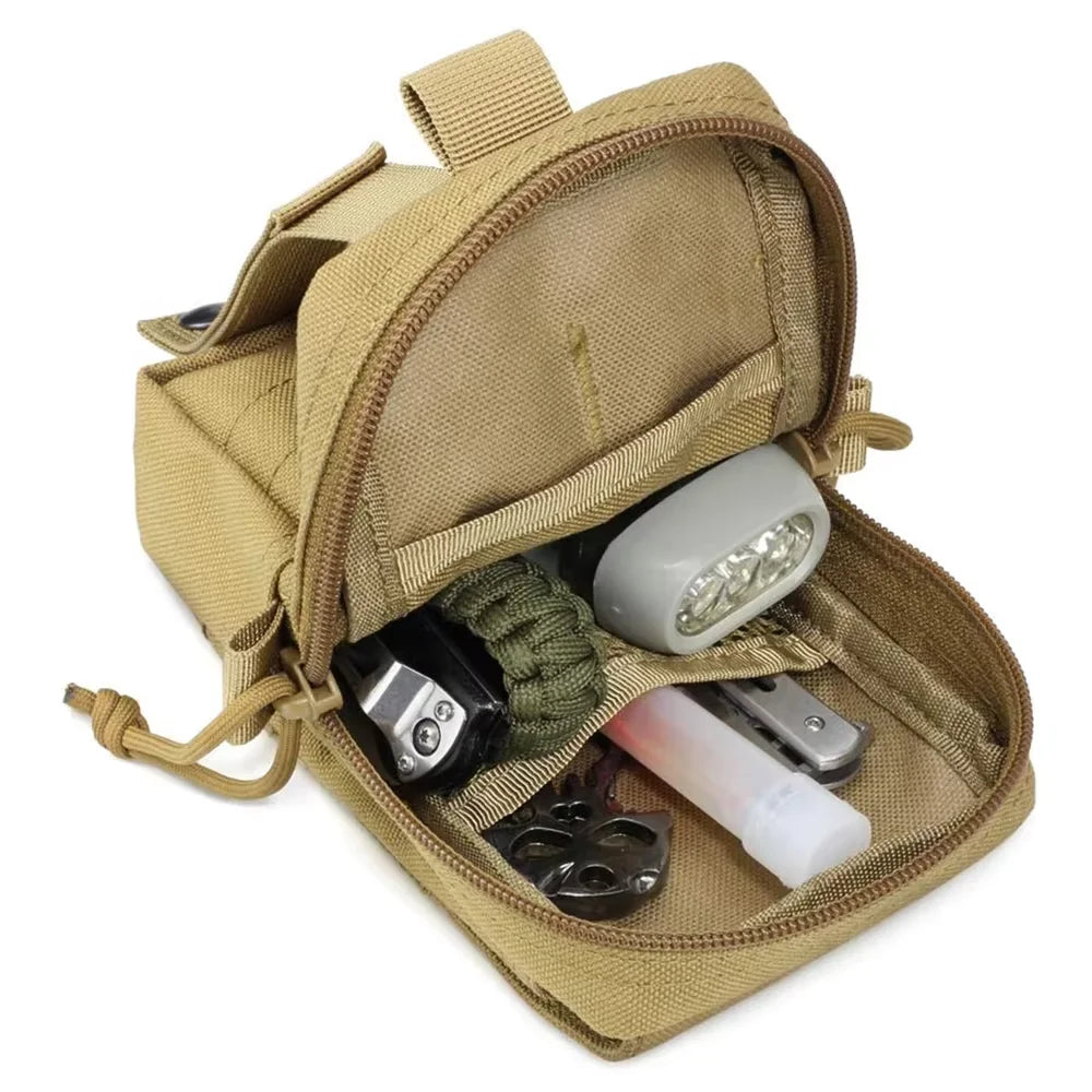 Dog Tactical Bags Set With Molle Pouches For Harness Training