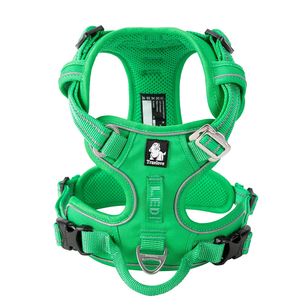 TRUELOVE No Pull Dog Harness Reflective Breathable Adjustable Vest