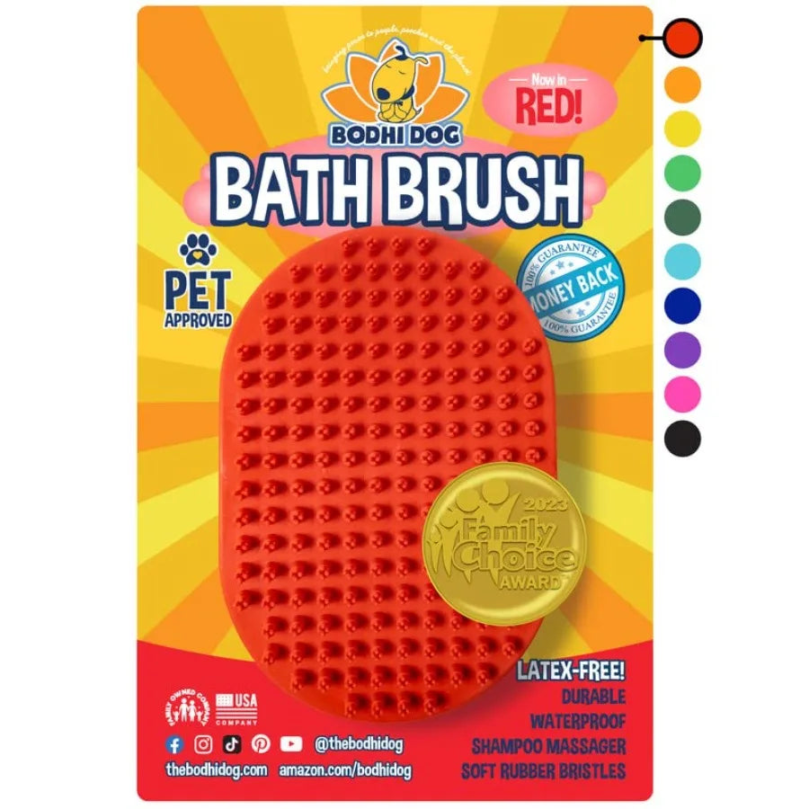 Stainless Steel Pet Shampoo Brush For Dogs And Cats