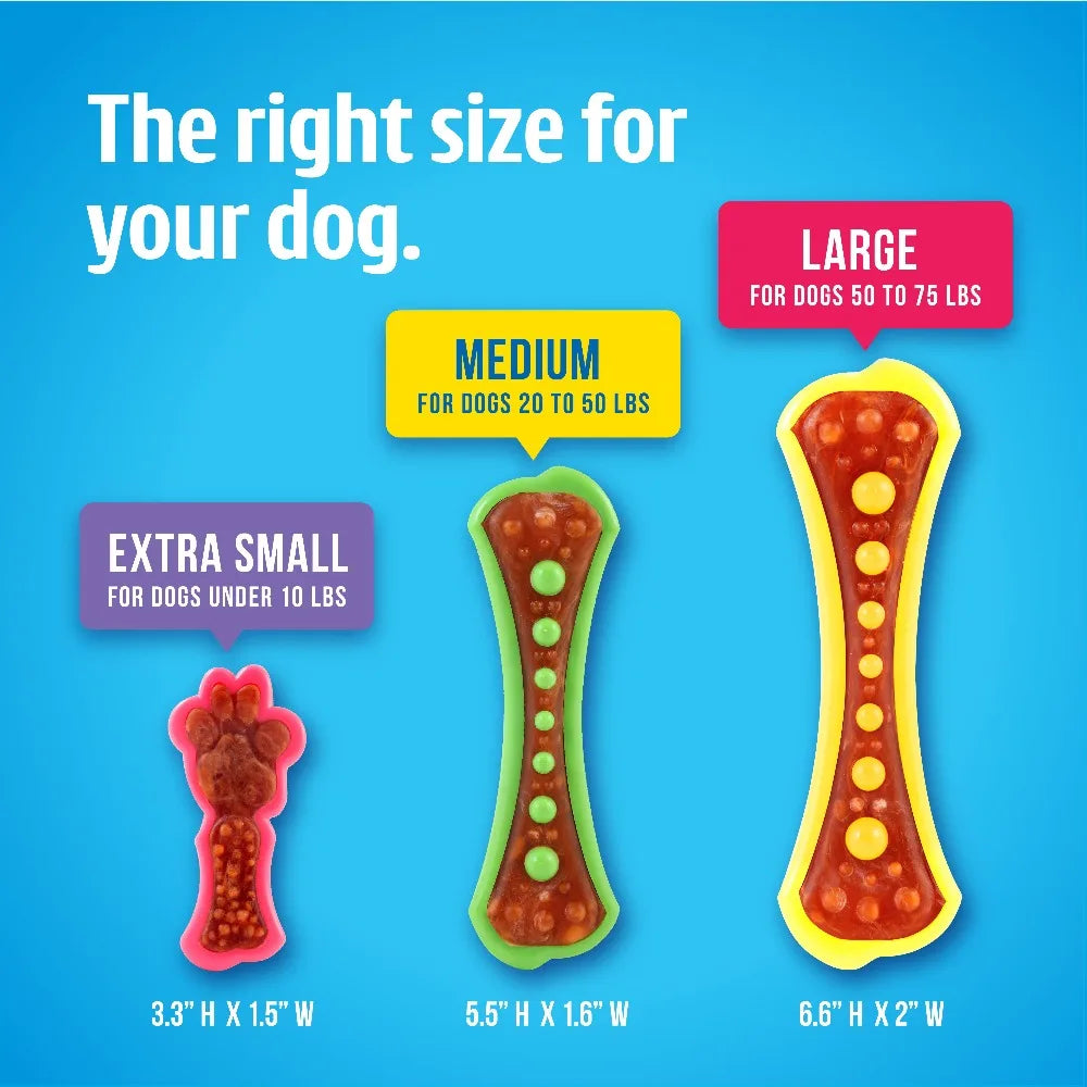 Nylon Dog Chew Toy For Aggressive Chewers Dental Health
