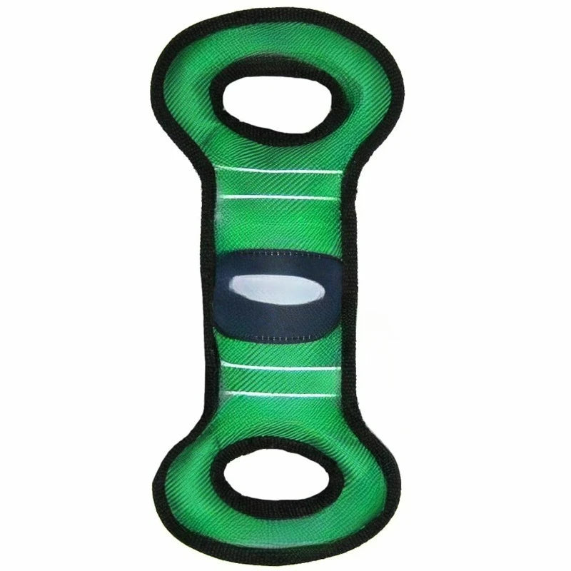 New England Patriots Football Field Squeaky Durable Pet Toy