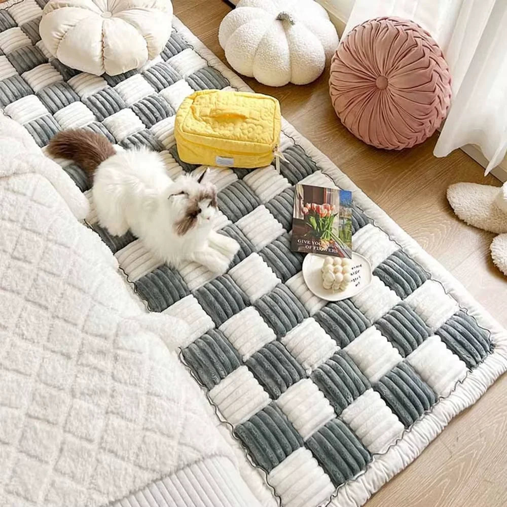 Dog Bed Warm Mat Seat Cover Anti Slip Washable Cushion