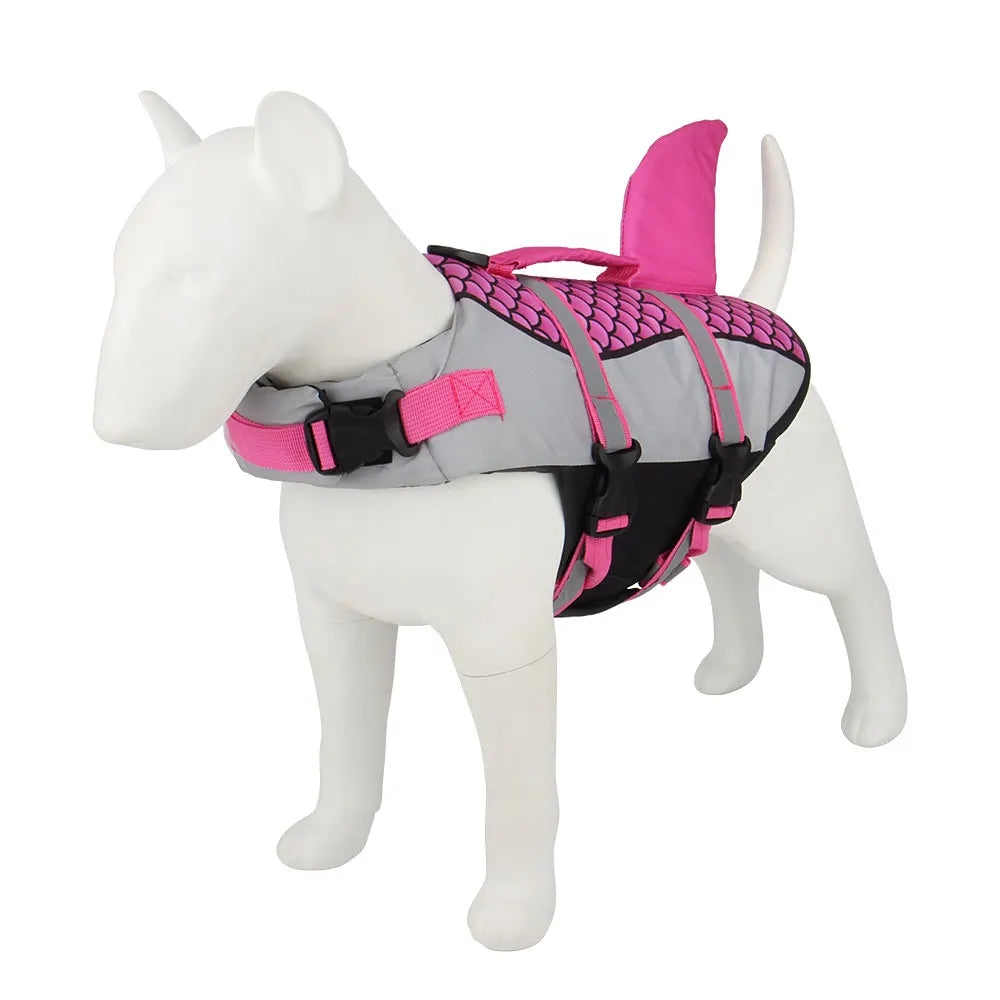 Dog Life Jacket Vest Harness For Swimming Summer Pet Swimwear